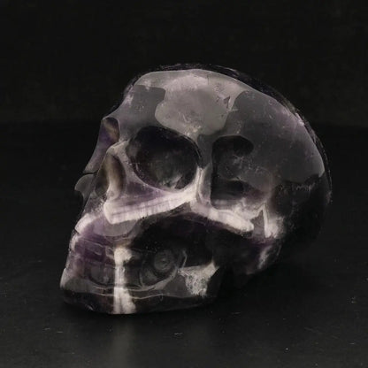 Amethyst Skull: Mystic Guardian of Serenity