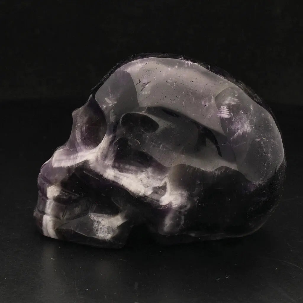 Amethyst Skull: Mystic Guardian of Serenity