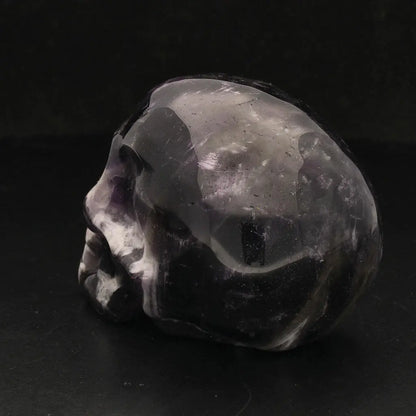 Amethyst Skull: Mystic Guardian of Serenity