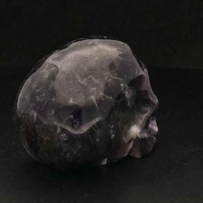 Amethyst Skull: Mystic Guardian of Serenity