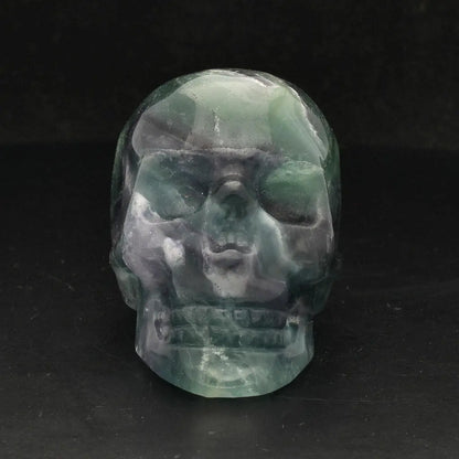 Fluorite Skull of Focus: A Collector’s Gem