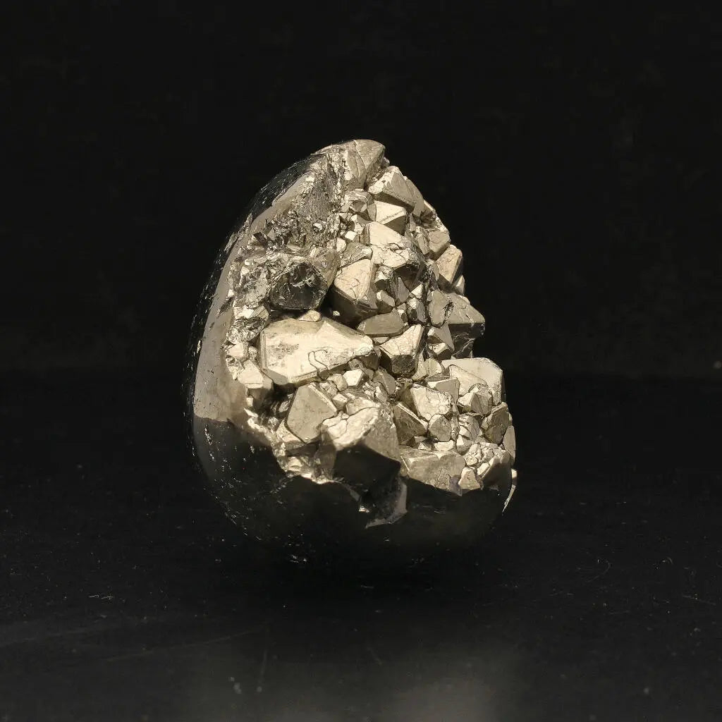 Ancient Wisdom Meets Modern Energy: The Pyrite Carved Skull