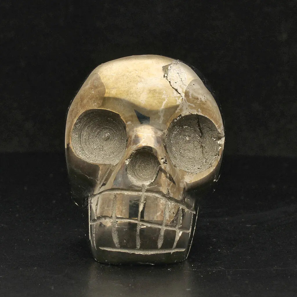 Pyrite Crystal Skull: Channel Abundance and Strength