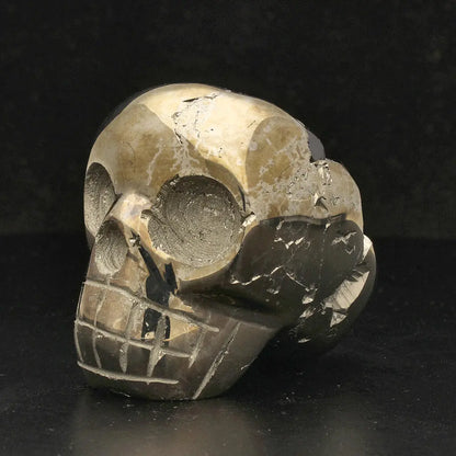 Pyrite Crystal Skull: Channel Abundance and Strength