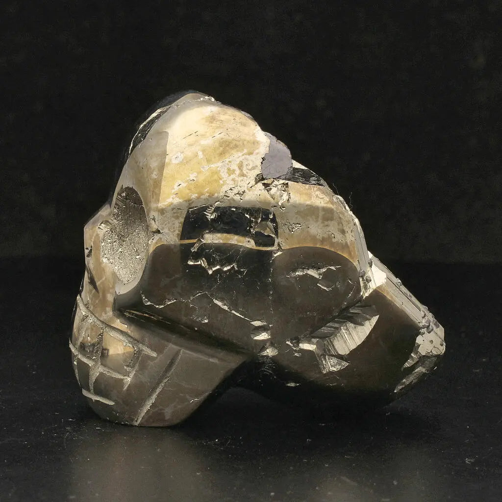 Pyrite Crystal Skull: Channel Abundance and Strength