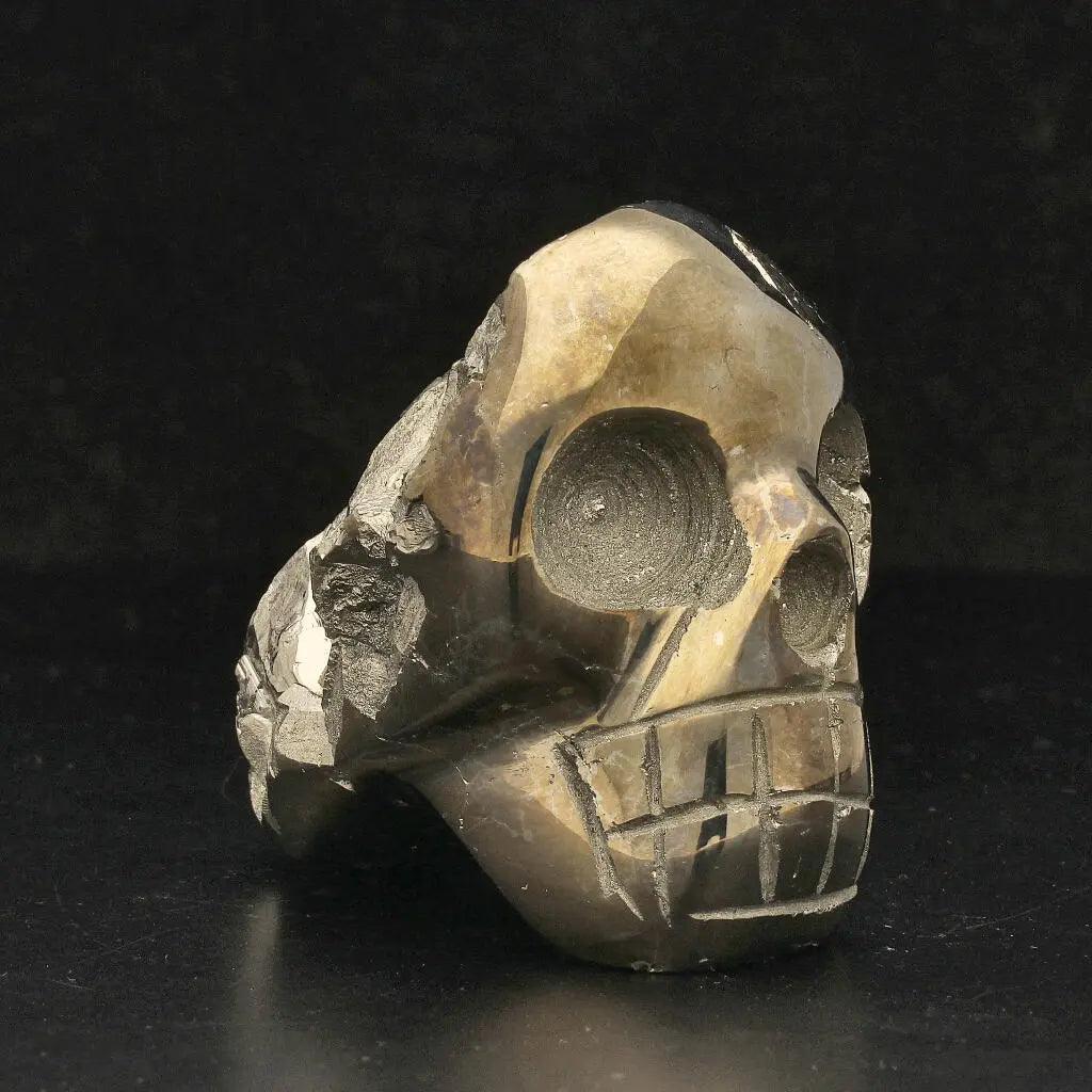 Pyrite Crystal Skull: Channel Abundance and Strength