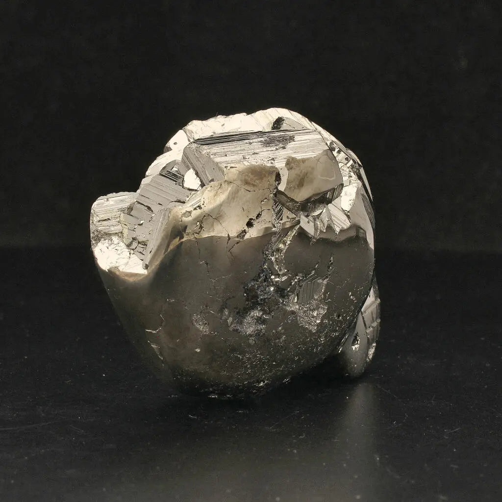 Unique Pyrite Carved Skull: Protection, Prosperity, and Ancient Magic