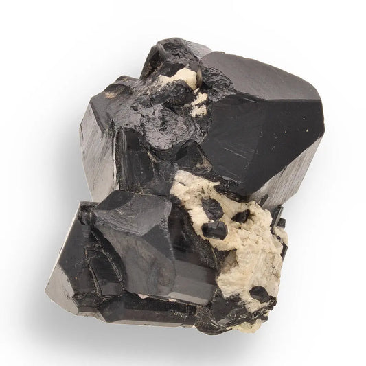 Schorl Black Tourmaline with Feldspar