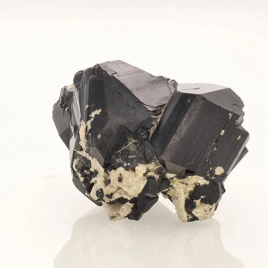 Schorl Black Tourmaline with Feldspar