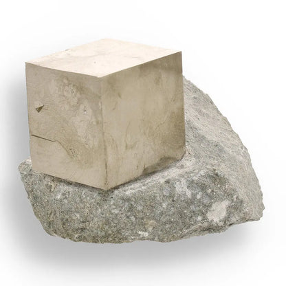 Natural Pyrite Cube – Collector’s Choice from the Famous Victoria Mine