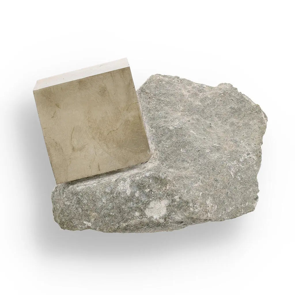 Natural Pyrite Cube – Collector’s Choice from the Famous Victoria Mine