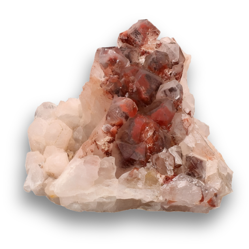 Buy your Orange River Hematite Quartz Cluster online now or in store at Forever Gems in Franschhoek, South Africa