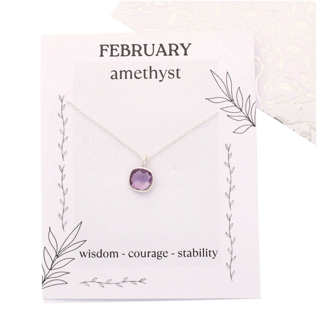 Buy your Amethyst Necklace: February Birthstone online now or in store at Forever Gems in Franschhoek, South Africa