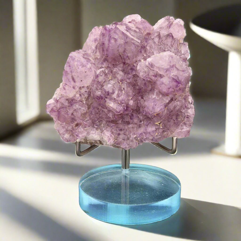 Buy your Unique Amethyst on Smoky Quartz - Namaqualand online now or in store at Forever Gems in Franschhoek, South Africa