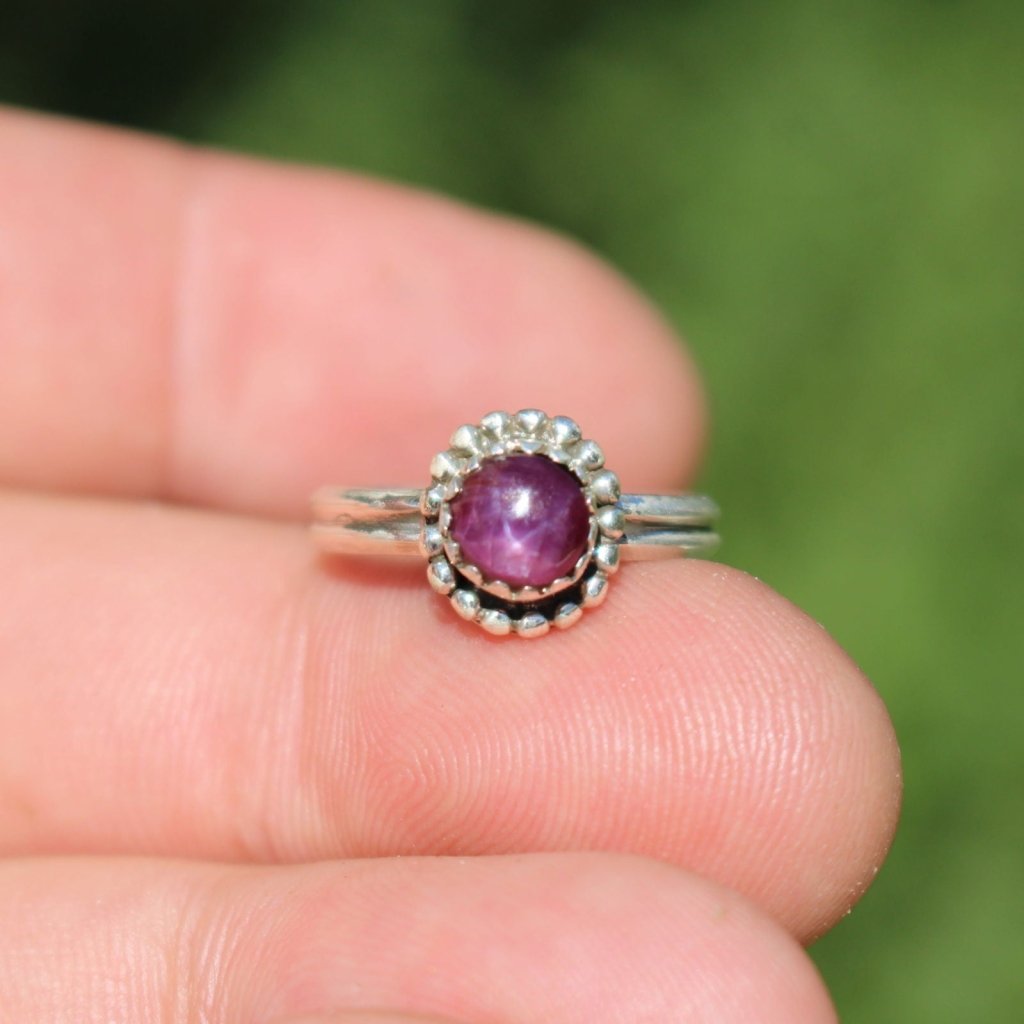 Buy your Astral Star Ruby Sterling Silver Ring online now or in store at Forever Gems in Franschhoek, South Africa