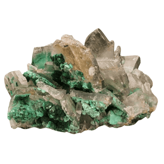 Buy your One-of-Kind Baryte and Malachite from the Shangulowe Mine online now or in store at Forever Gems in Franschhoek, South Africa