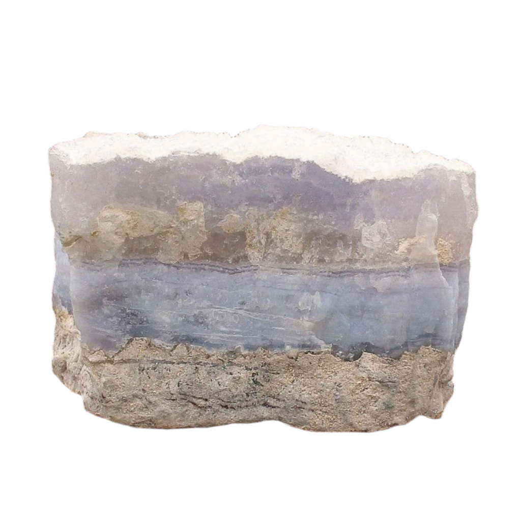 Buy your Namibia's Soothing Blue Lace Agate online now or in store at Forever Gems in Franschhoek, South Africa