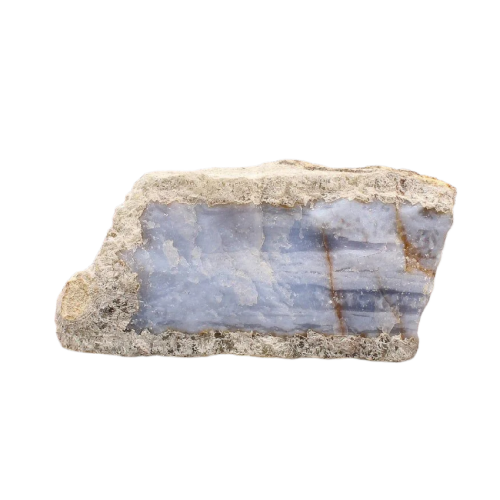 Buy your Calming Blue Lace Agate Slab online now or in store at Forever Gems in Franschhoek, South Africa