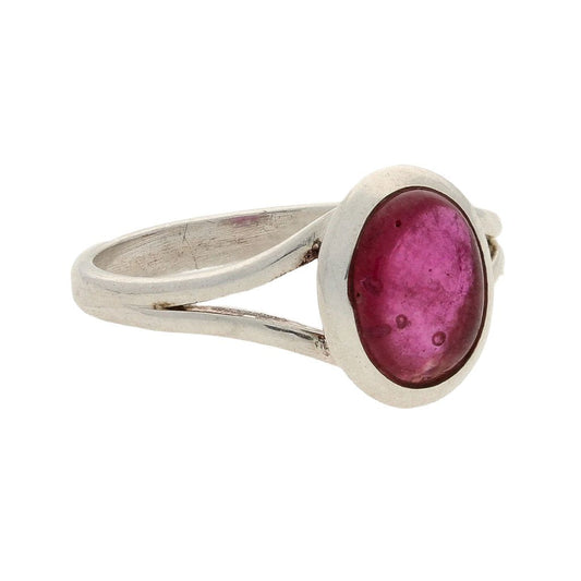 Buy your Blushing Beauty Pink Ruby Sterling Silver Ring online now or in store at Forever Gems in Franschhoek, South Africa