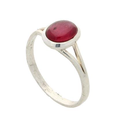 Buy your Blushing Beauty Pink Ruby Sterling Silver Ring online now or in store at Forever Gems in Franschhoek, South Africa