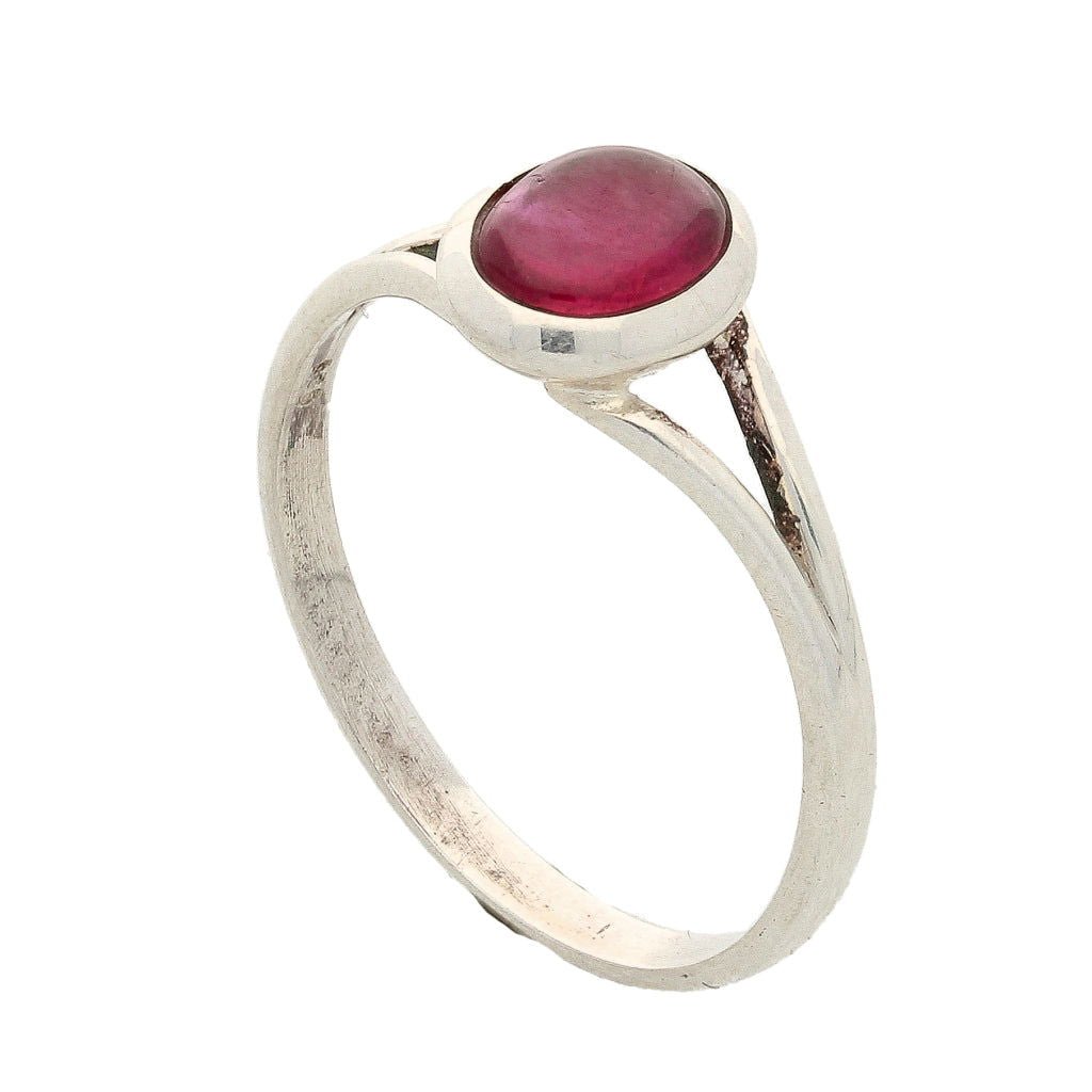 Buy your Blushing Beauty Pink Ruby Sterling Silver Ring online now or in store at Forever Gems in Franschhoek, South Africa