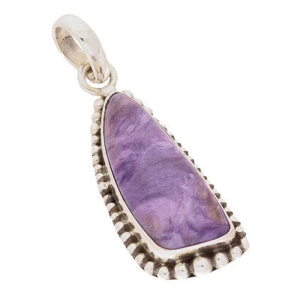 Buy your Charoite Sterling Silver Pendant online now or in store at Forever Gems in Franschhoek, South Africa