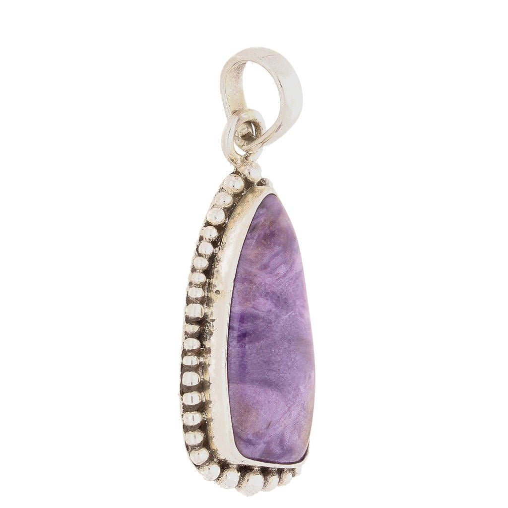 Buy your Charoite Sterling Silver Pendant online now or in store at Forever Gems in Franschhoek, South Africa