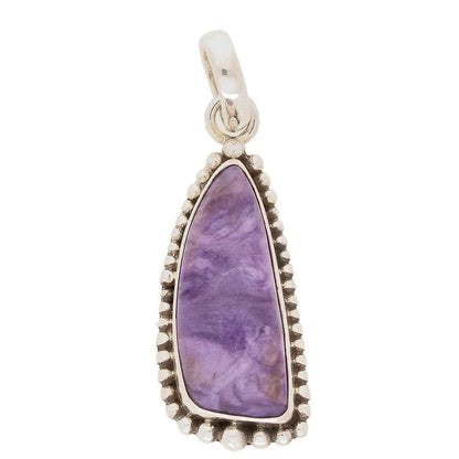 Buy your Charoite Sterling Silver Pendant online now or in store at Forever Gems in Franschhoek, South Africa