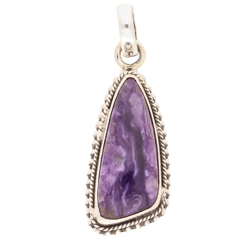 Buy your Charoite Sterling Silver Pendant online now or in store at Forever Gems in Franschhoek, South Africa