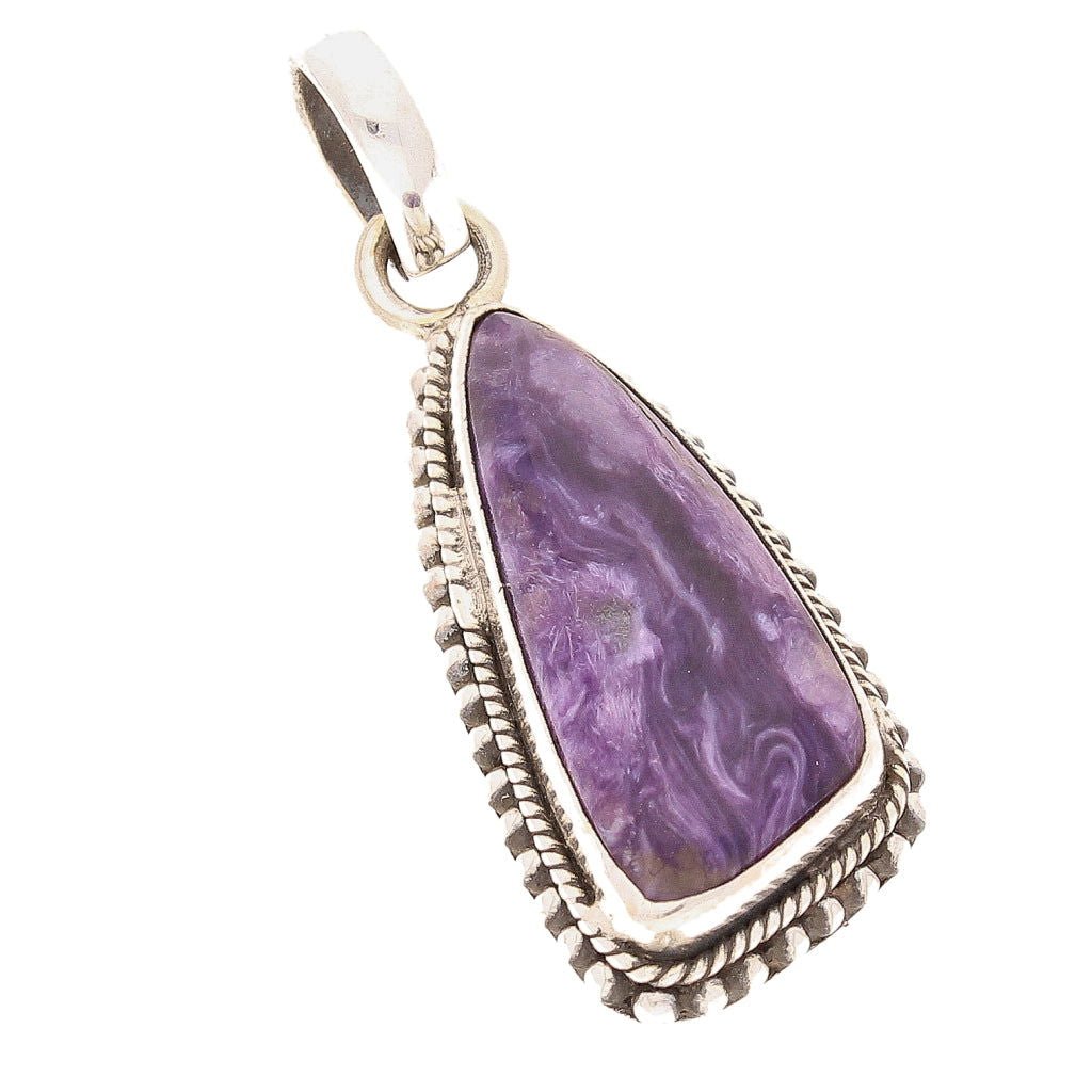 Buy your Charoite Sterling Silver Pendant online now or in store at Forever Gems in Franschhoek, South Africa