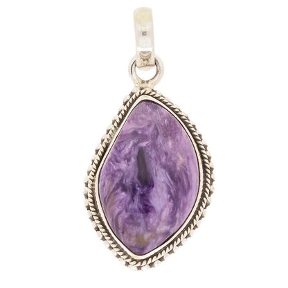 Buy your Charoite Sterling Silver Pendant online now or in store at Forever Gems in Franschhoek, South Africa