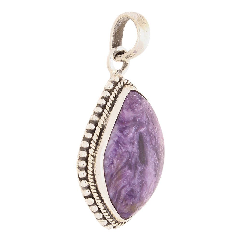 Buy your Charoite Sterling Silver Pendant online now or in store at Forever Gems in Franschhoek, South Africa