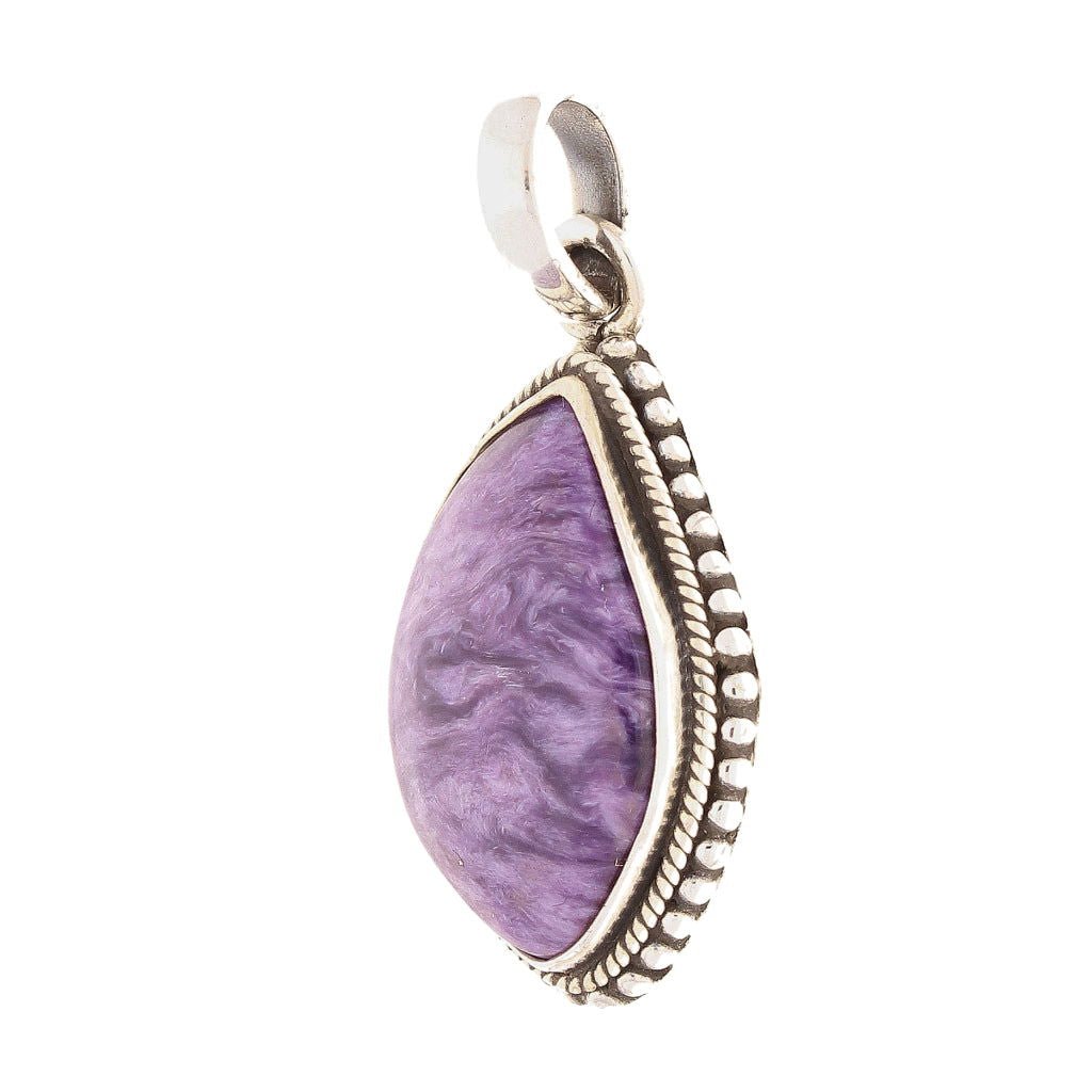 Buy your Charoite Sterling Silver Pendant online now or in store at Forever Gems in Franschhoek, South Africa