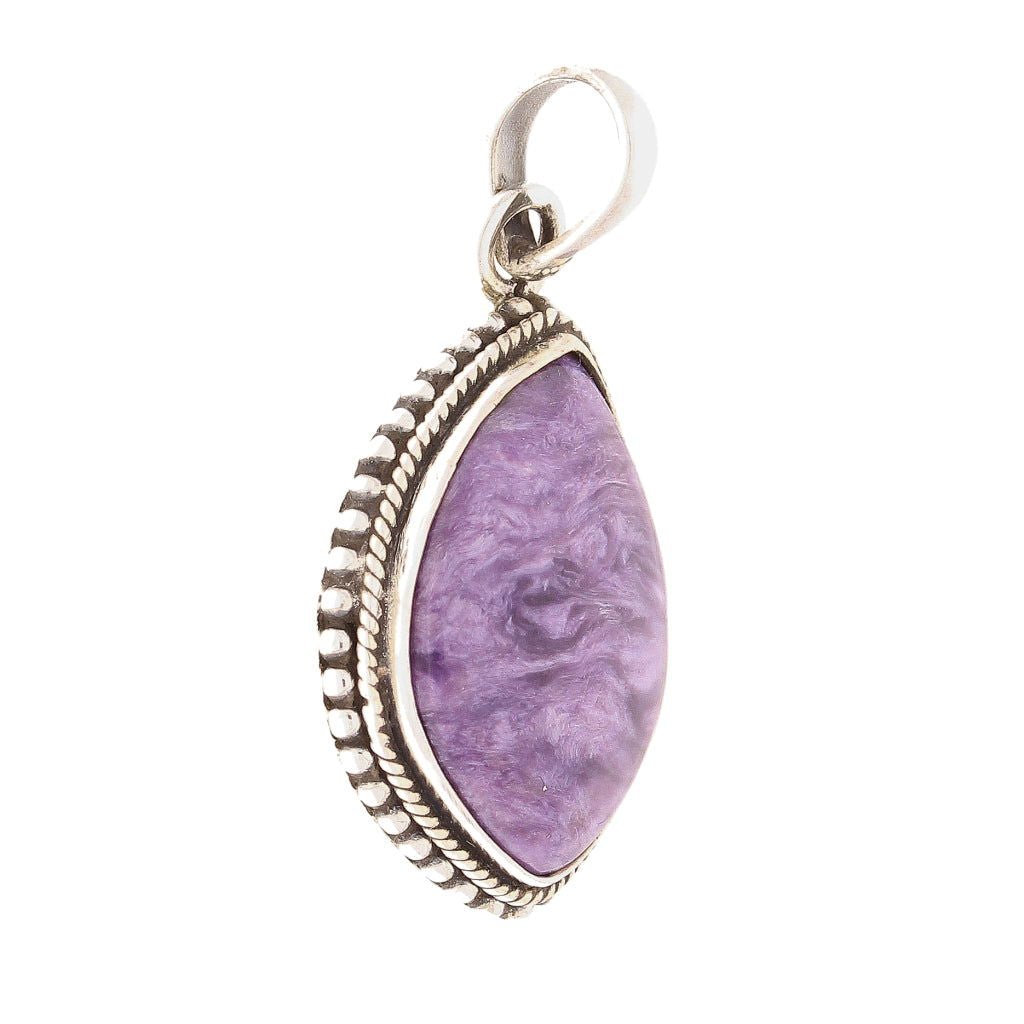 Buy your Charoite Sterling Silver Pendant online now or in store at Forever Gems in Franschhoek, South Africa