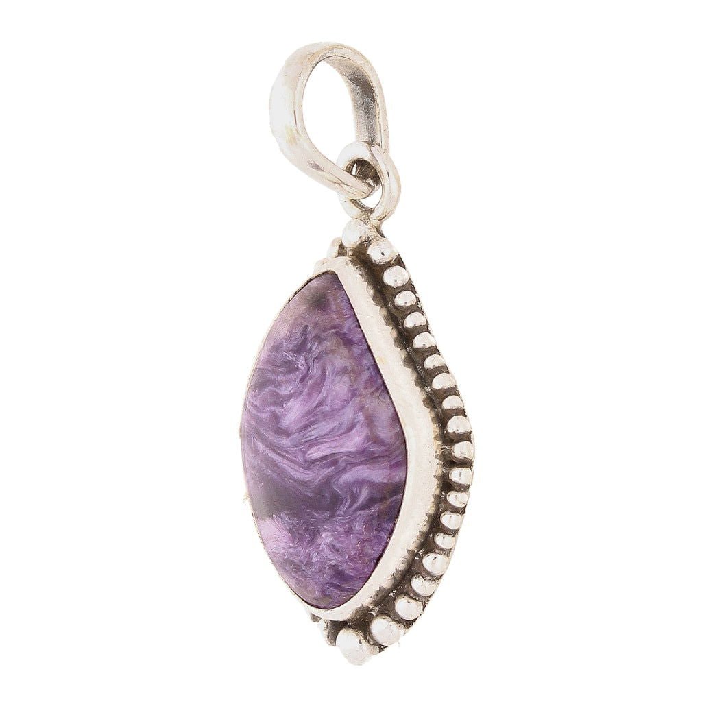 Buy your Charoite Sterling Silver Pendant online now or in store at Forever Gems in Franschhoek, South Africa