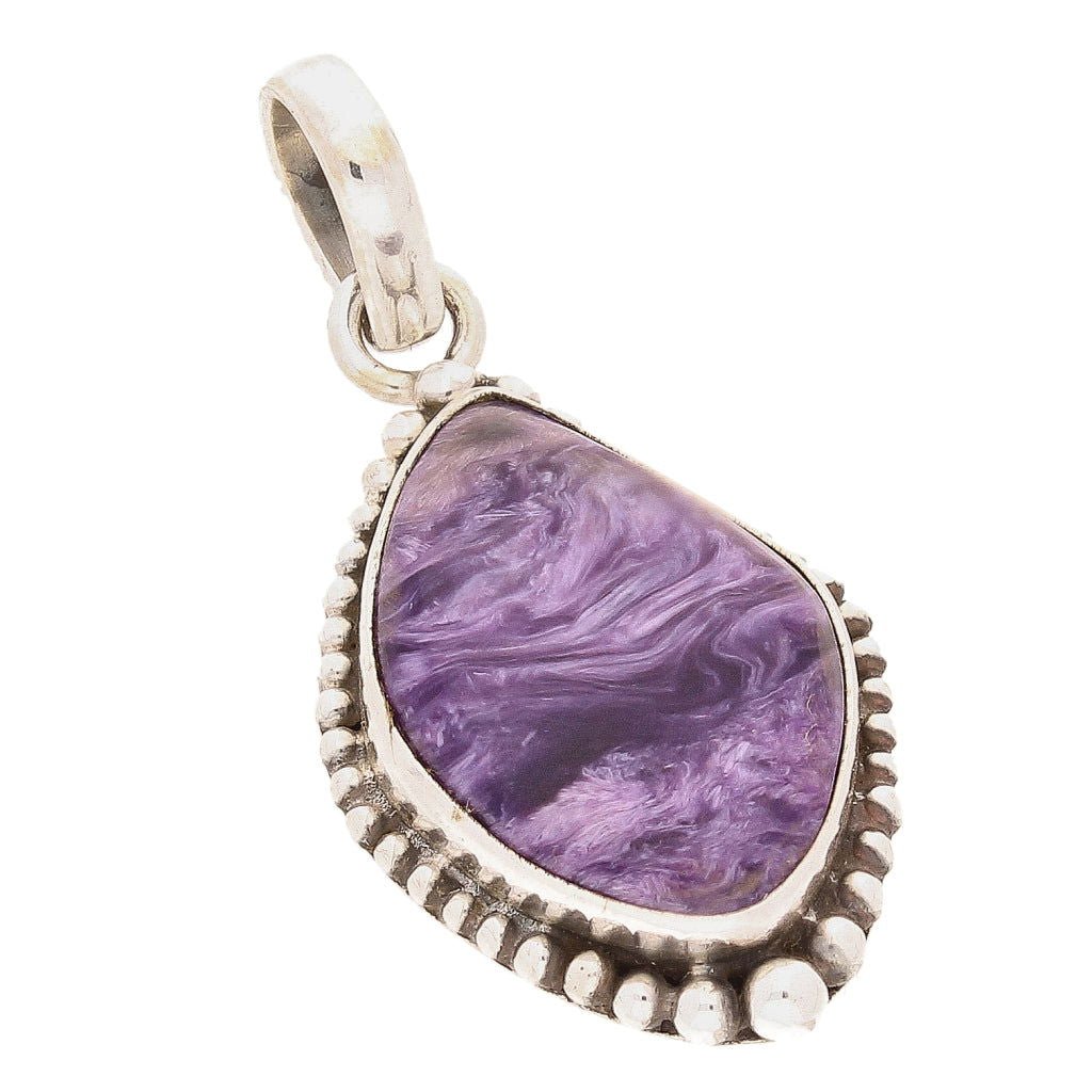 Buy your Charoite Sterling Silver Pendant online now or in store at Forever Gems in Franschhoek, South Africa