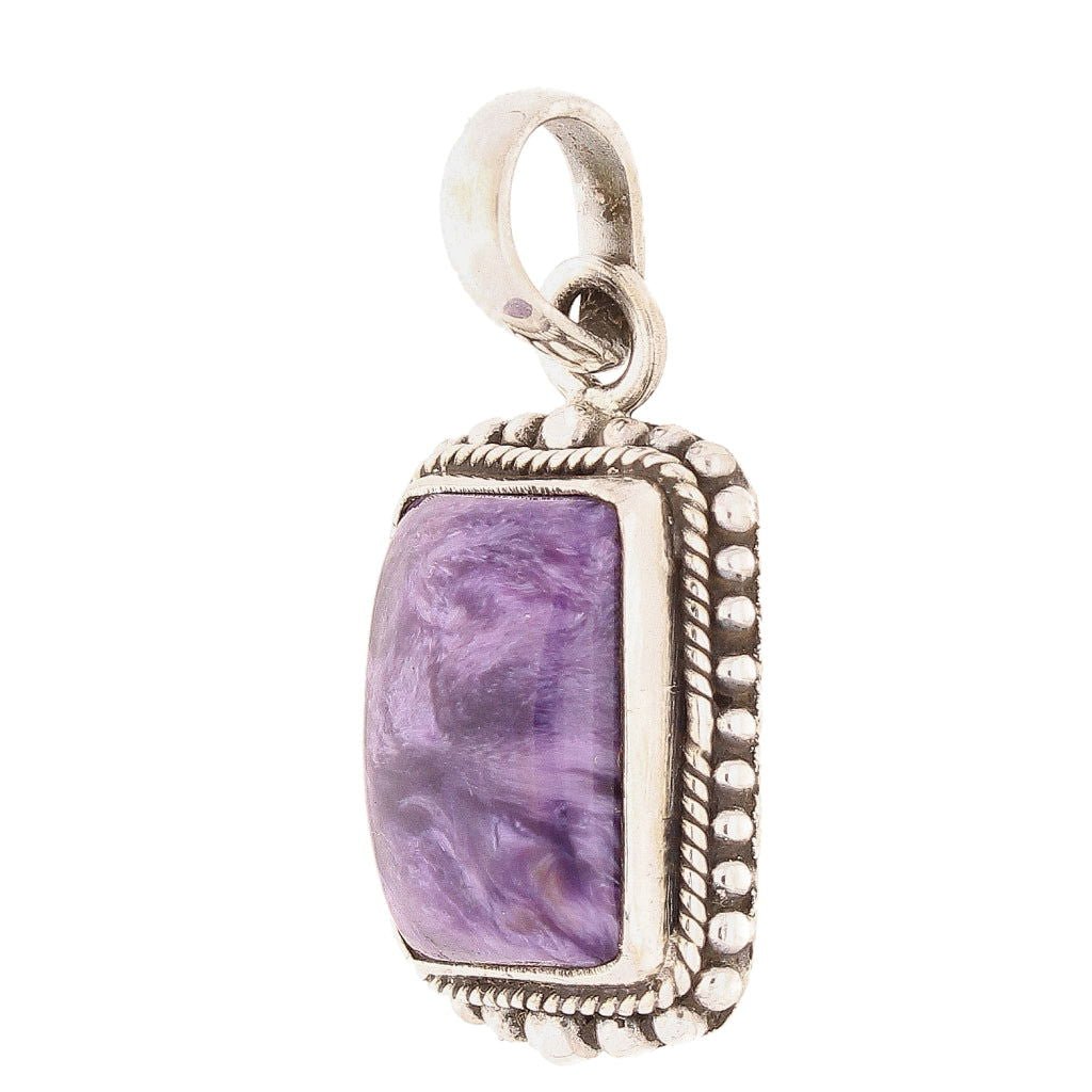 Buy your Charoite Sterling Silver Pendant online now or in store at Forever Gems in Franschhoek, South Africa