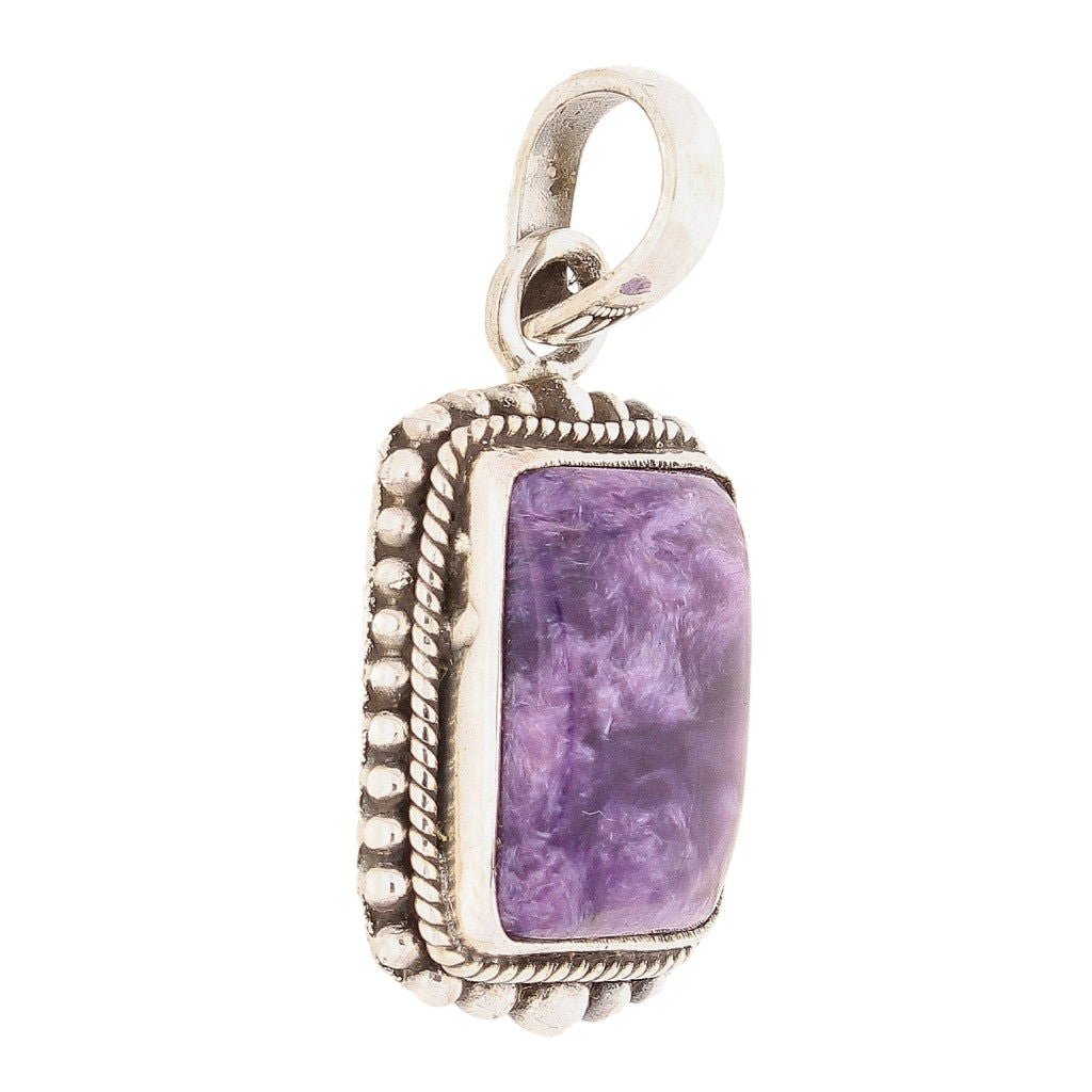 Buy your Charoite Sterling Silver Pendant online now or in store at Forever Gems in Franschhoek, South Africa