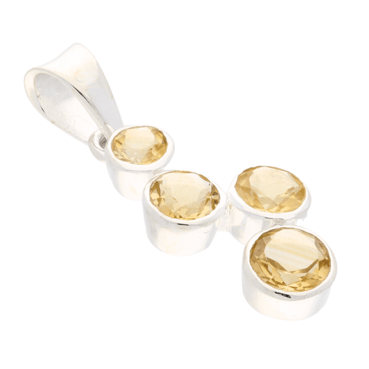 Buy your Citrine Sterling Silver Constellation Pendant online now or in store at Forever Gems in Franschhoek, South Africa