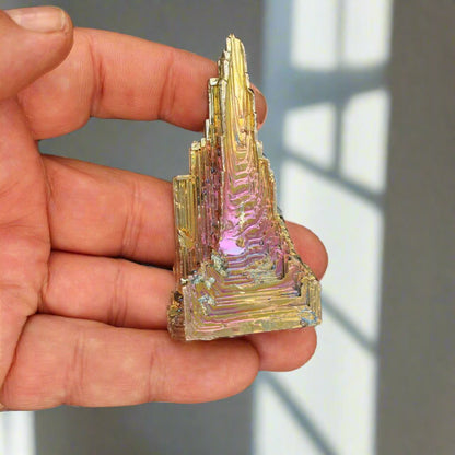 Buy your Colourful Bismuth (104 gram) online now or in store at Forever Gems in Franschhoek, South Africa