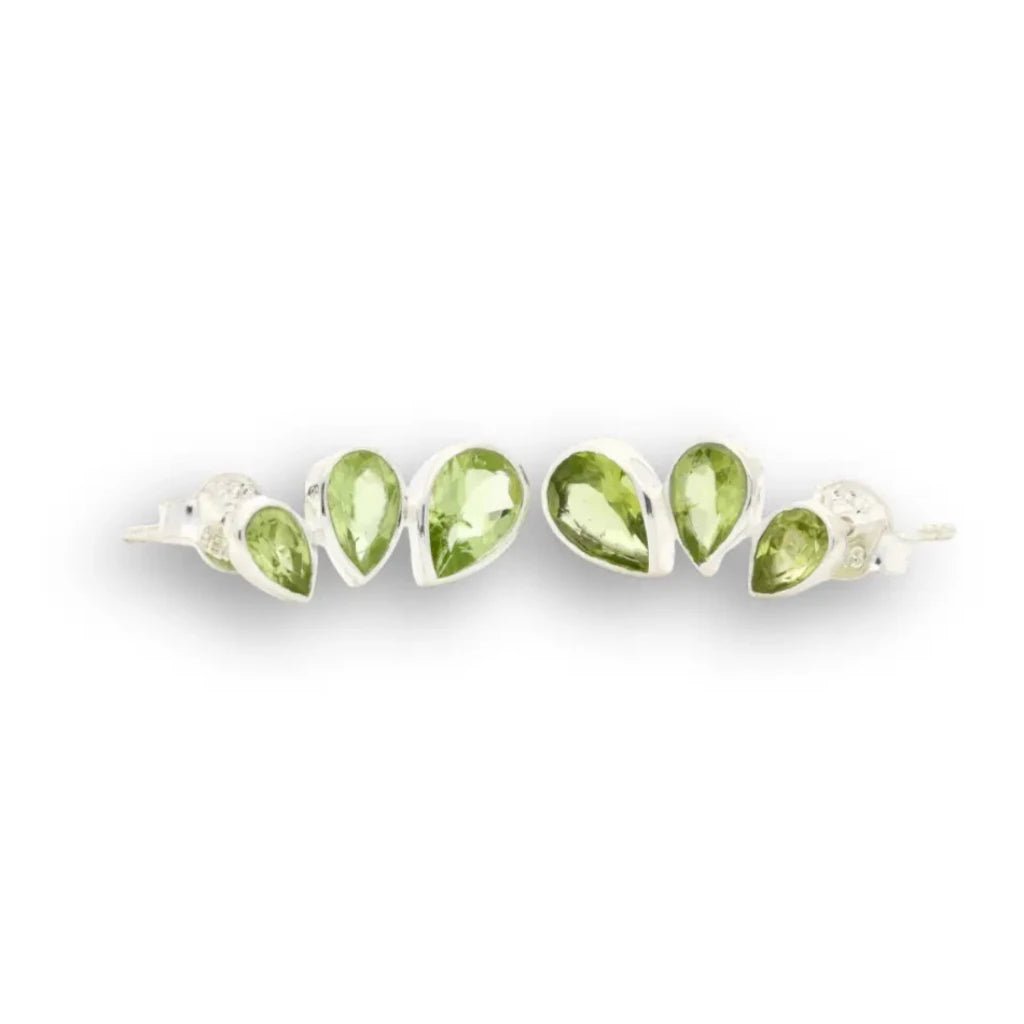 Buy your Crystal Cascades: Peridot Earrings online now or in store at Forever Gems in Franschhoek, South Africa