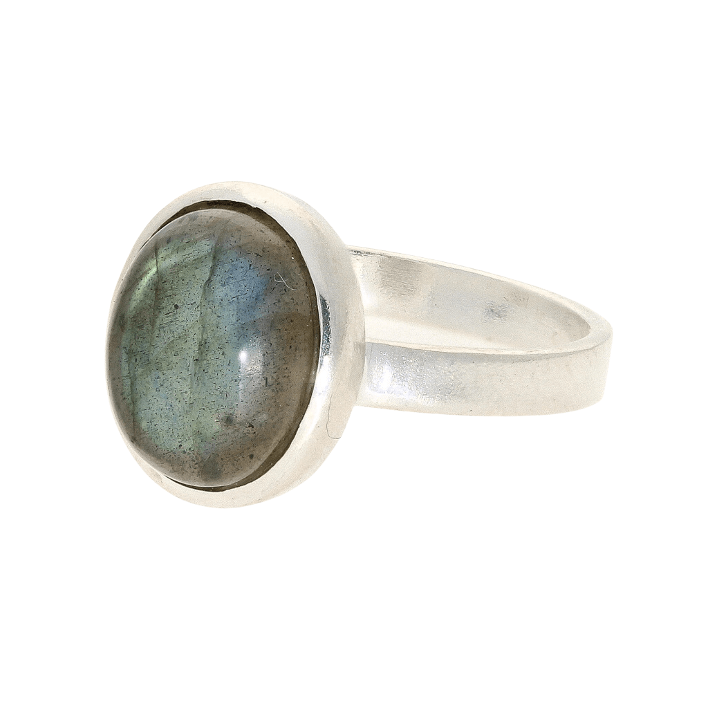 Buy your Effortless Style: Contemporary Labradorite Sterling Silver Ring online now or in store at Forever Gems in Franschhoek, South Africa