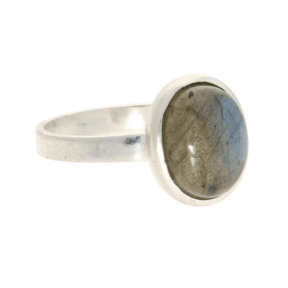 Buy your Effortless Style: Contemporary Labradorite Sterling Silver Ring online now or in store at Forever Gems in Franschhoek, South Africa