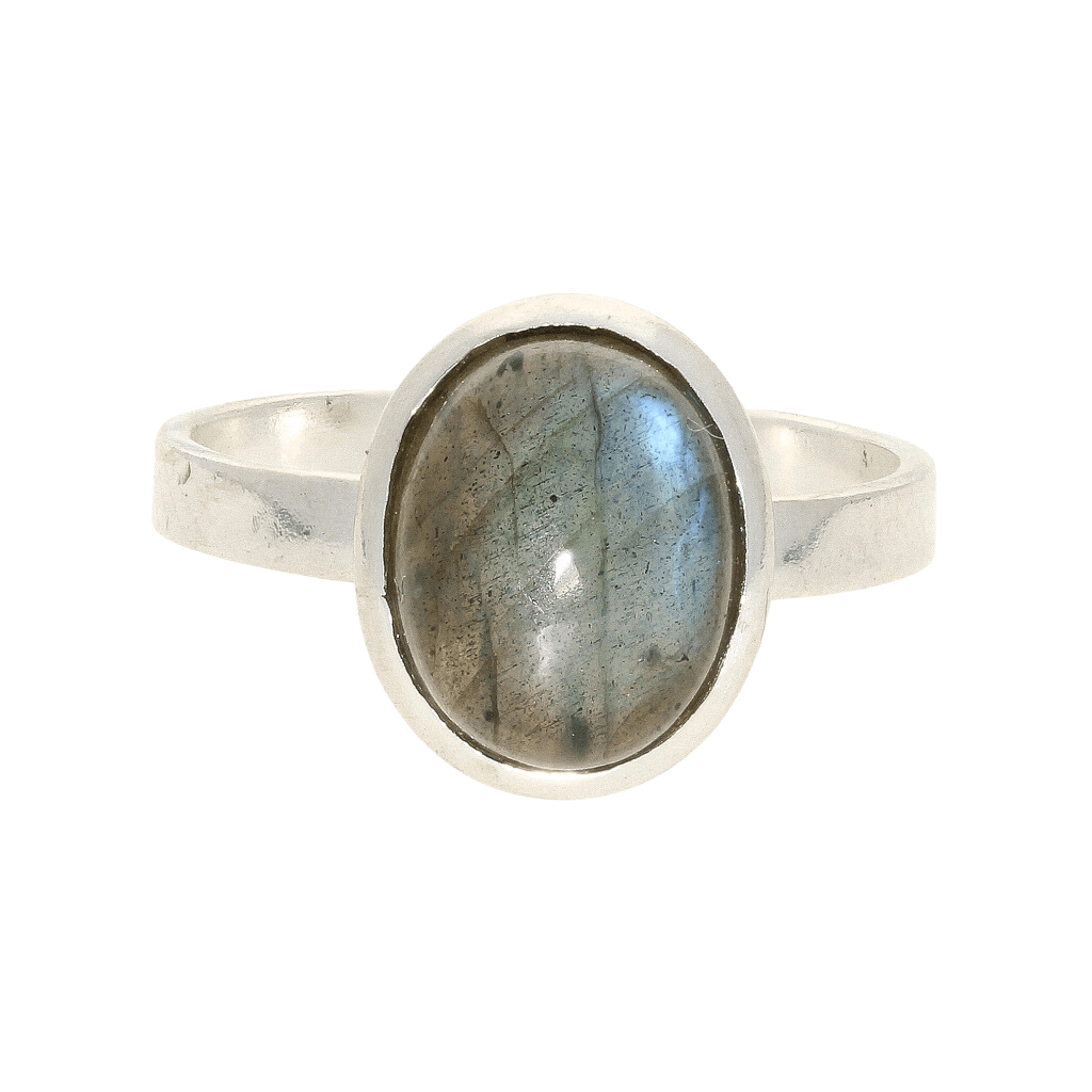 Buy your Effortless Style: Contemporary Labradorite Sterling Silver Ring online now or in store at Forever Gems in Franschhoek, South Africa