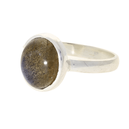 Buy your Effortless Style: Contemporary Labradorite Sterling Silver Ring online now or in store at Forever Gems in Franschhoek, South Africa