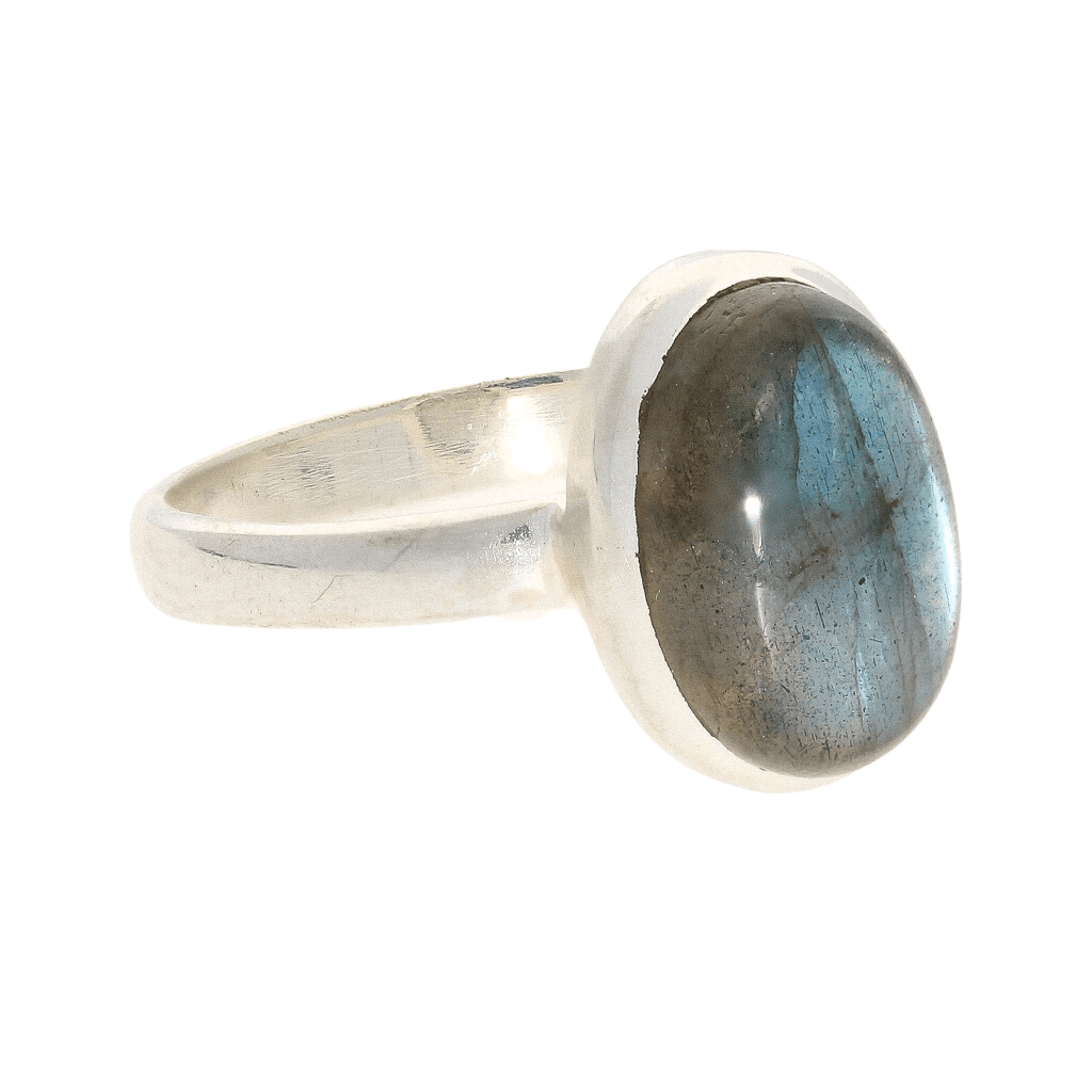 Buy your Effortless Style: Contemporary Labradorite Sterling Silver Ring online now or in store at Forever Gems in Franschhoek, South Africa