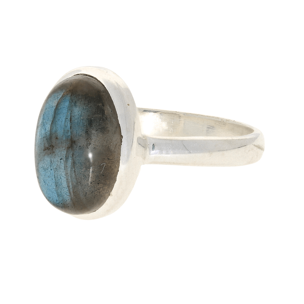 Buy your Effortless Style: Contemporary Labradorite Sterling Silver Ring online now or in store at Forever Gems in Franschhoek, South Africa