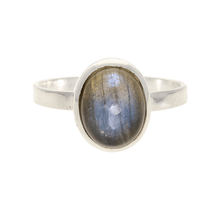 Buy your Effortless Style: Contemporary Labradorite Sterling Silver Ring online now or in store at Forever Gems in Franschhoek, South Africa