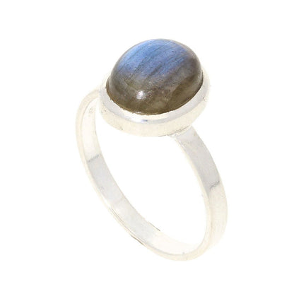 Buy your Effortless Style: Contemporary Labradorite Sterling Silver Ring online now or in store at Forever Gems in Franschhoek, South Africa