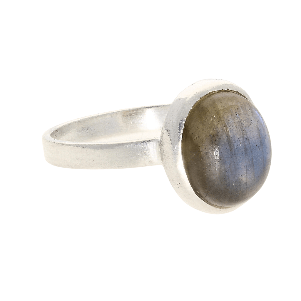 Buy your Effortless Style: Contemporary Labradorite Sterling Silver Ring online now or in store at Forever Gems in Franschhoek, South Africa